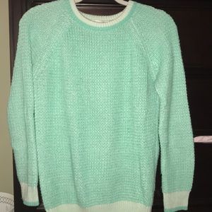 Teal Forever 21 sweater